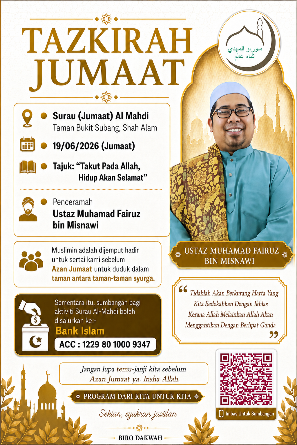 Ustaz Muhamad Fairuz bin Misnawi